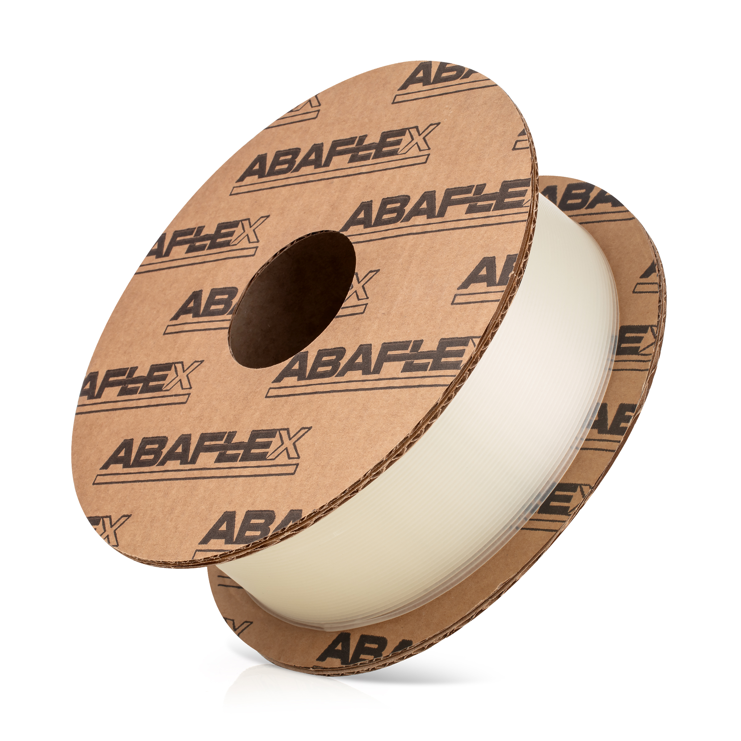 PLA filament ABAFLEX natural, 1.75 ± 0.019 mm, 1000g, cívka 84mm