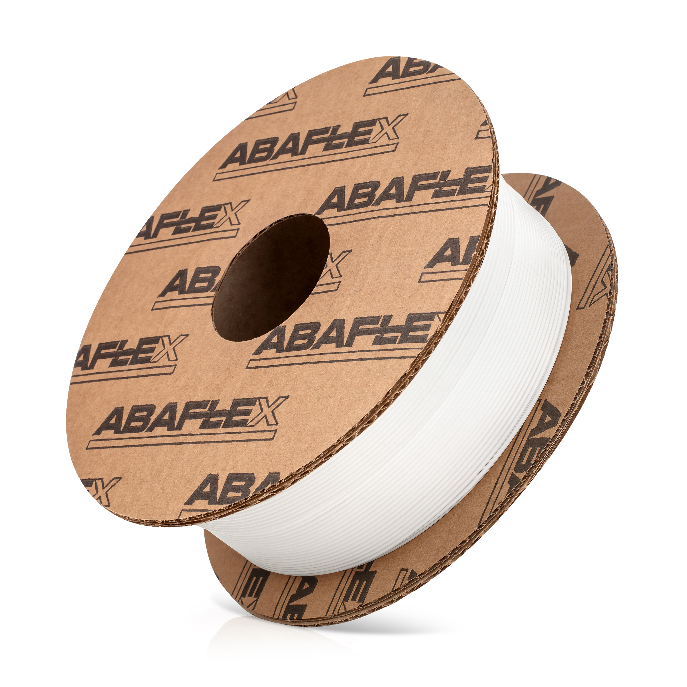 PLA filament ABAFLEX bílý, 1.75 ± 0.019 mm, 1000g, cívka 84mm