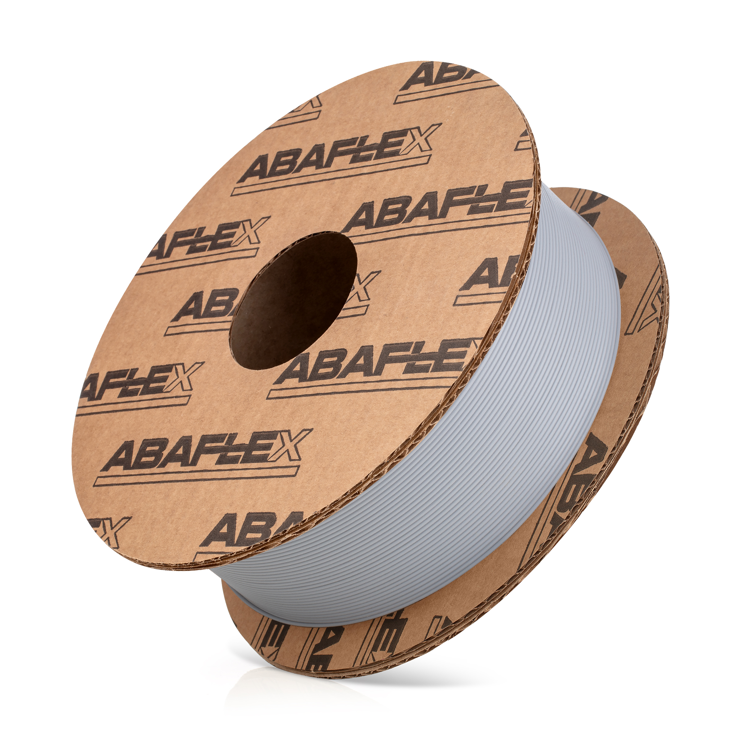 PLA filament ABAFLEX šedý, 1.75 ± 0.019 mm, 1000g, cívka 84mm